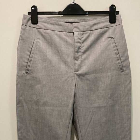 Zara Grey Plaid Ankle Pants - Picture 7 of 13